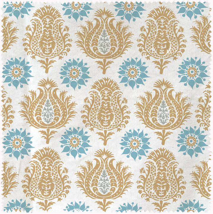 Sharanshar Ochre fabric