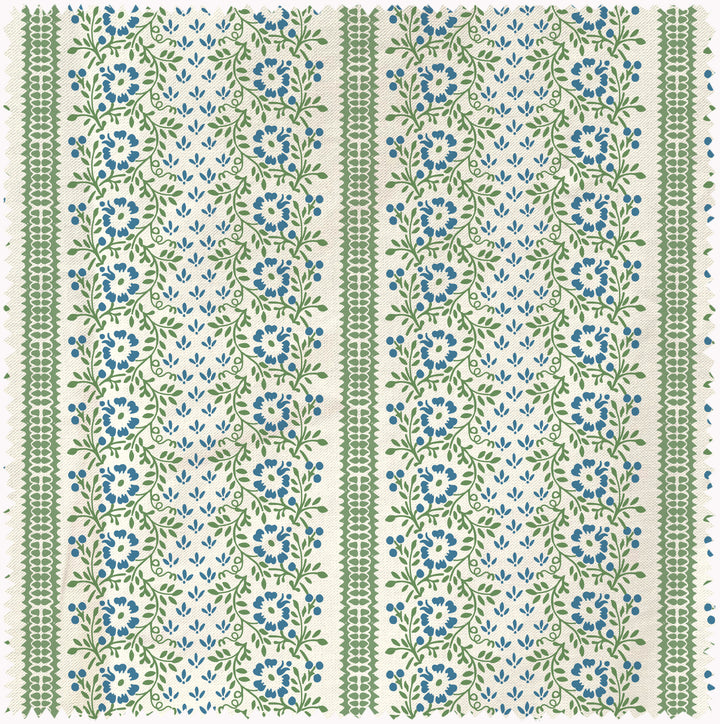 Suzanne green fabric