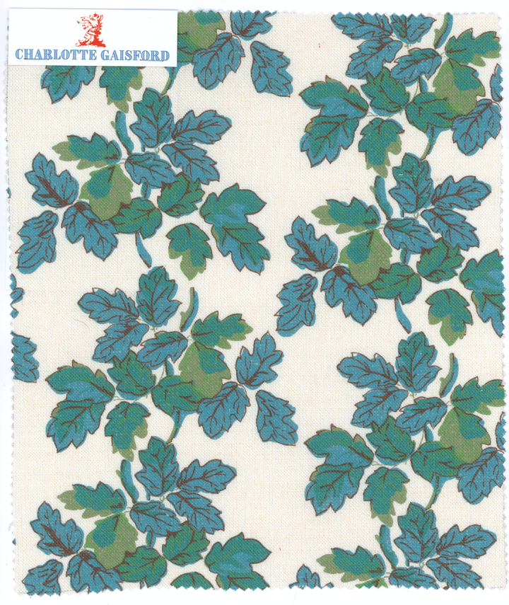 Twist and Shout blue fabric