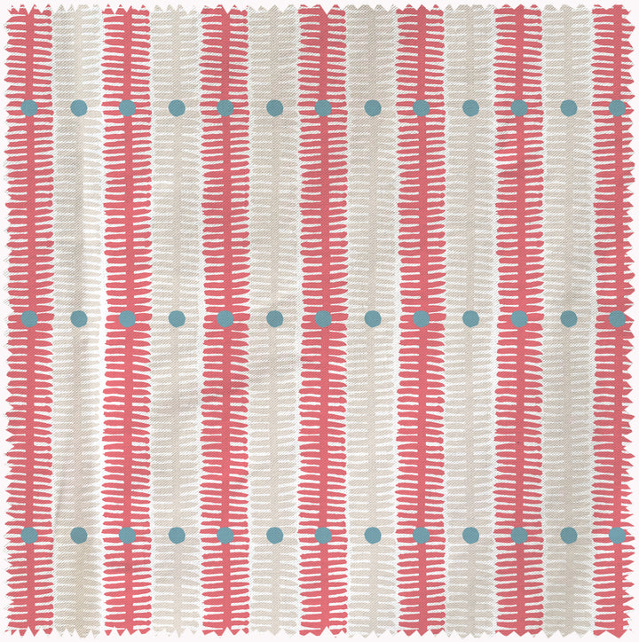 Zara red fabric