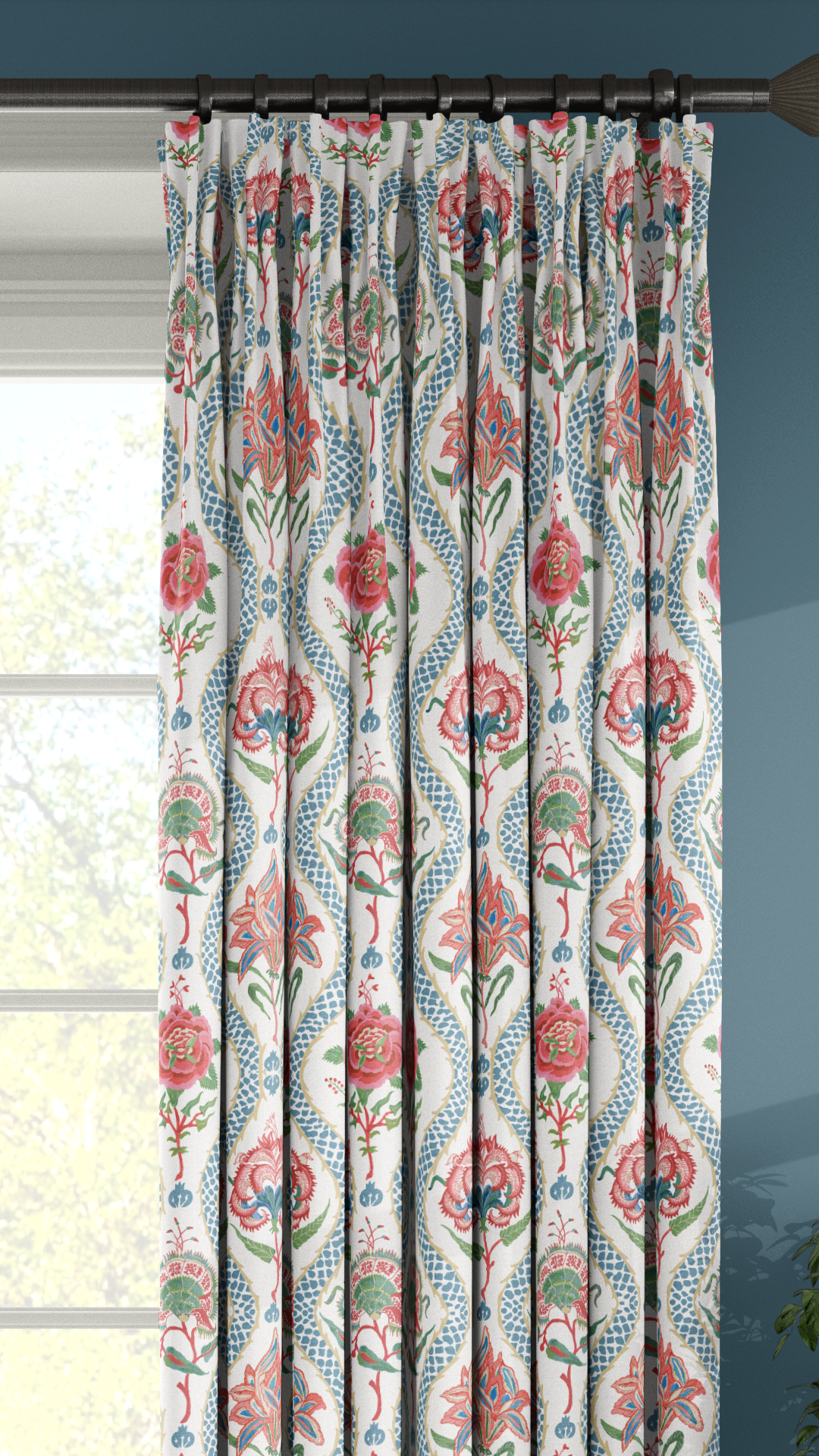 Chintzy blue