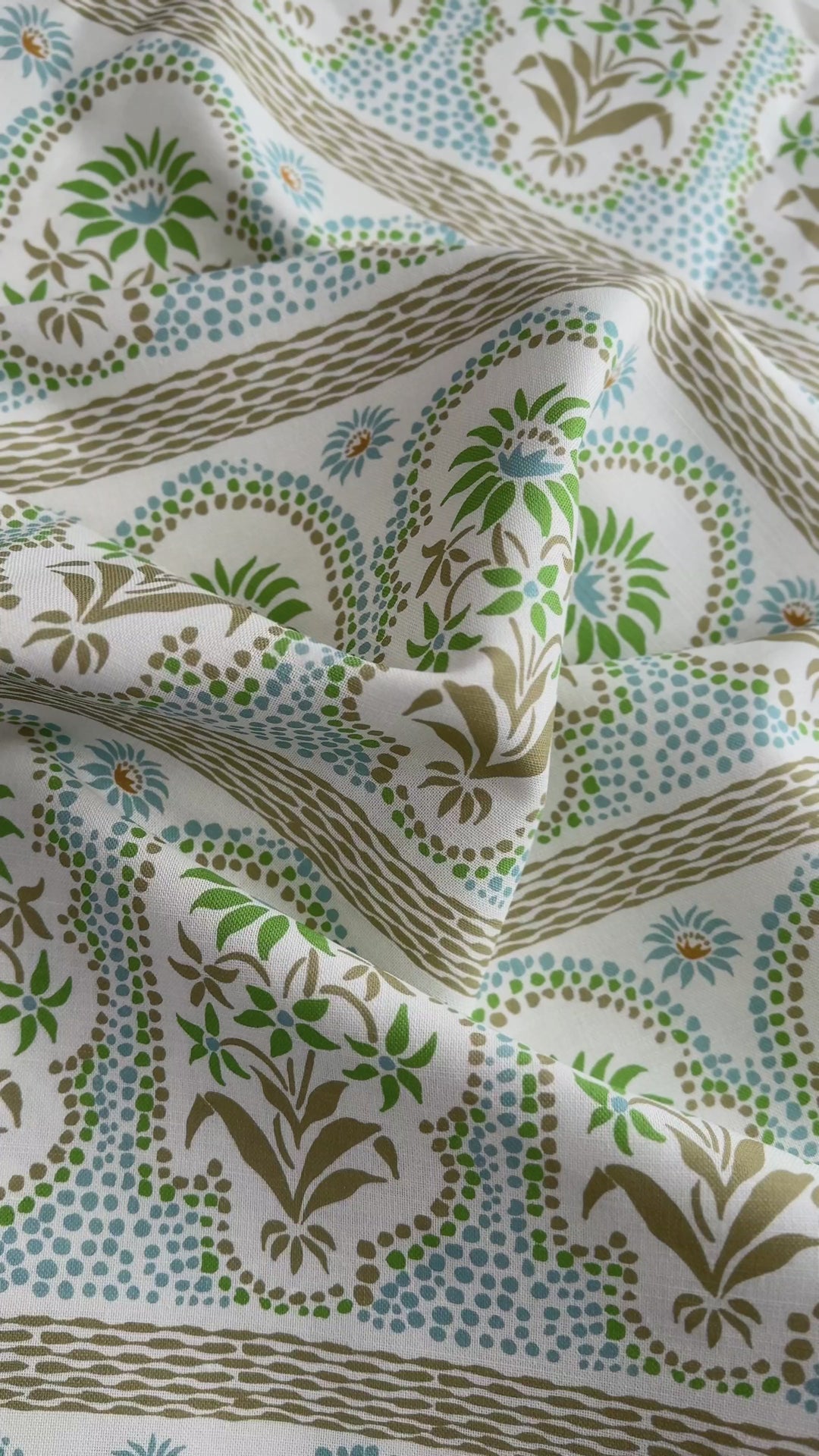 India green fabric