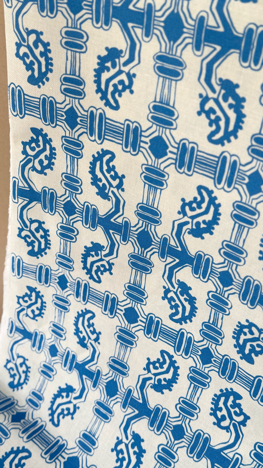 Tapestry blue