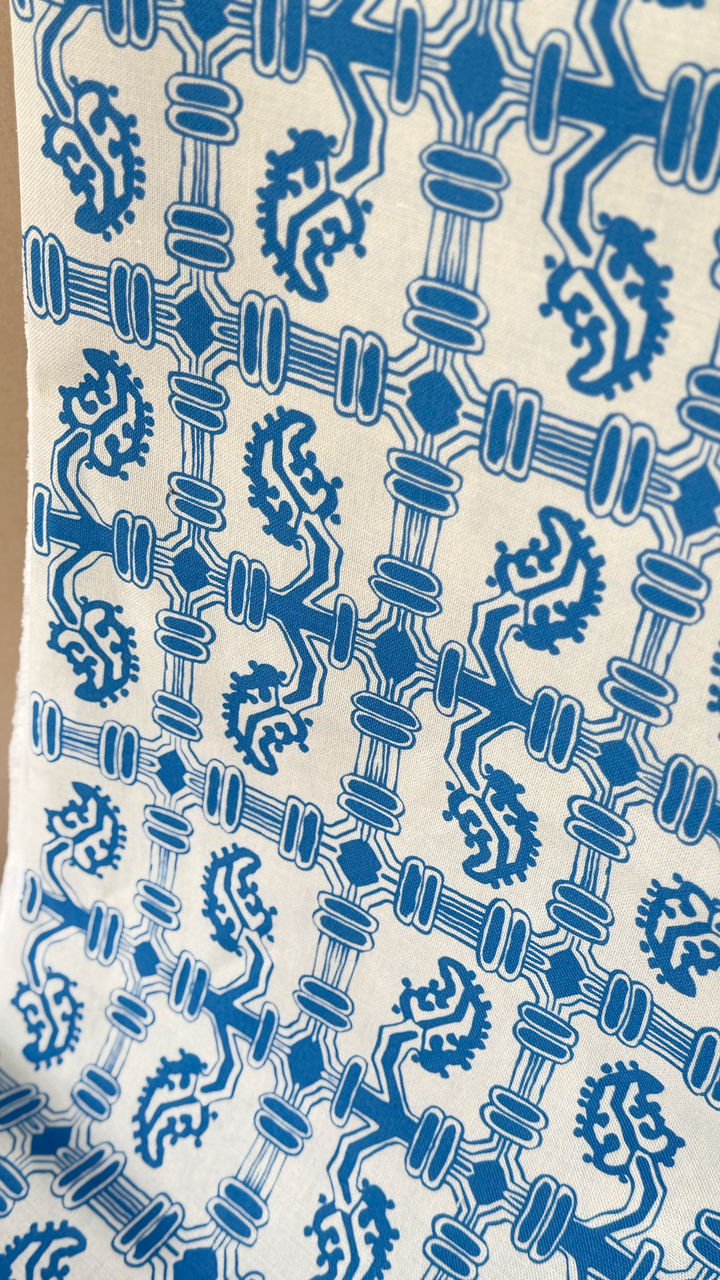 Tapestry blue